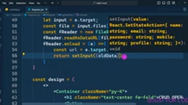 P-4 CRUD || CREATE || READ || UPDATE || DELETE || CRUD IN REACT || REACTJS CRUD OPERATIONS #reactjs смотреть онлайн