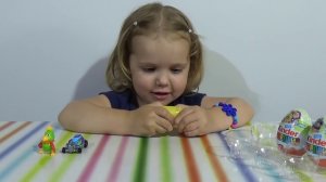 Маша и Медведь Киндер Сюрприз игрушки распаковка Masha and the Bear Kinder Surpr