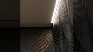 Натяжные потолки белый мат MSD PREMIUM ПК 5 ТЕНЕВОЙ ПРОФИЛЬ