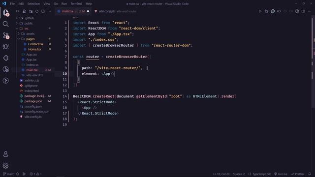 Vite React App with Routes Deployed on Github | Reload error resolved! смотреть онлайн