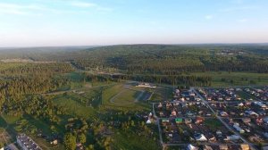 г. ГОРНОЗАВОДСК июнь 2016 Пермский край полет над городом video Ultra HD