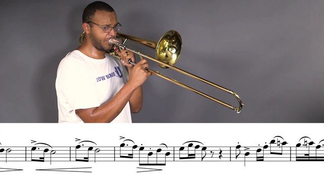 2021-2022 ILMEA Trombone Etude #2 (Illinois Cycle 3) 36. B Minor from Voxman Selected Studies смотреть онлайн