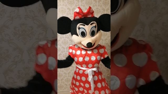 Ростовой Костюм Минни Маус (красное платье)