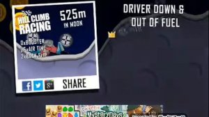 Air time earnings in hill climb racing game