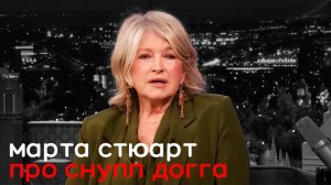 Марта Стюарт про званые ужины и Снуп Догга, перевод и субтитры.