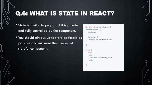 Top 10 ReactJS Interview Questions and Answers | tutorial | React interview questions