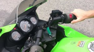 Я учусь кататься на мотоцикле Kawasaki ninja 250