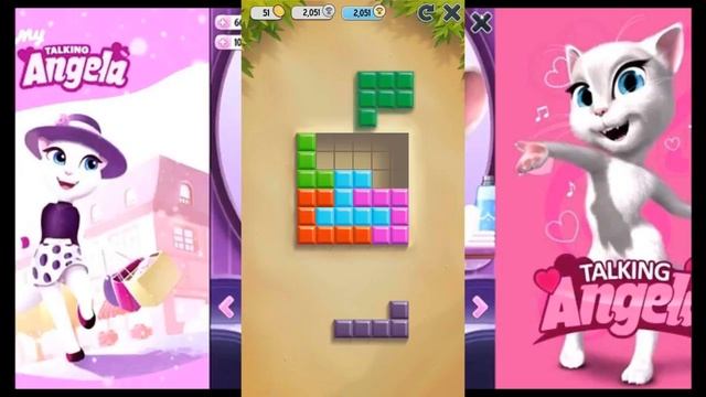 Моя говорящая Анжела #97 Детский игровой мультик для детей про котиков Talking Angela #Пушистик смотреть онлайн