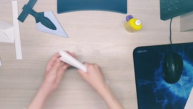 Как сделать тычковый нож своими руками из бумаги А4?! ОРИГАМИ смотреть онлайн