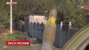 Ополченцы штурмуют аэропорт Донецка кадры от ополченцев 27.09.14