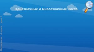 Математика 4 класс (Урок№1 - Нумерация. Счёт предметов. Разряды.)