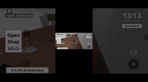 Играю в роблокс прятки,но я бегаю от воды?