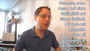 ITALIANO PRATICO -  Курс итальянского с носителем языка - урок 3 "первый диалог "