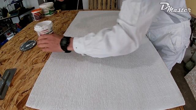 ДЕКОР ЭФФЕКТ МЕШКОВИНЫ! Из акриловой шпаклёвки!