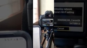 Connect your canon EOS 750D to your Android phone by Wi-Fi TAMIL