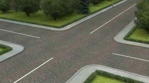 Общие правила проезда перекрестков.