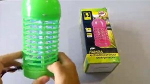 Лампа антимоскитная электрическая Обзор распоковка