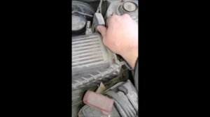 Toyota Tercel PCV Valve and Air Filter Replacement