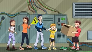 Among Us Hide & Seek but Re-Animated in SPACE (FGTeeV Among Us Movie Theater Video)