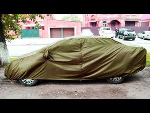 УЗНАВ ЭТО ТЫ БОЛЬШЕ НИКОГДА НЕ НАКРОЕШЬ АВТОМОБИЛЬ ЧЕХЛОМ ИЗ БРЕЗЕНТА