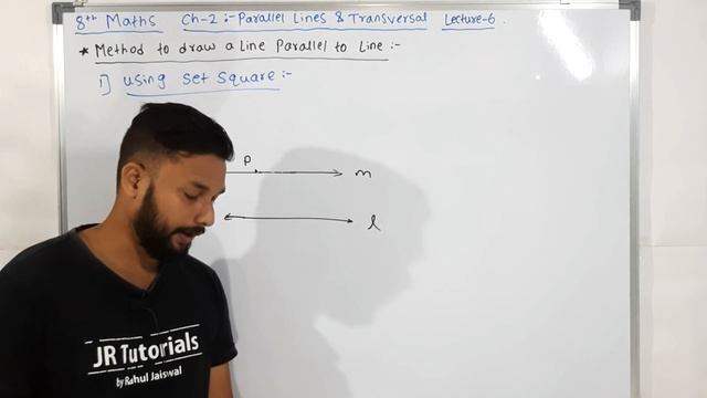 8th Maths | Chapter 2 | Parallel Lines & Transversal | Lecture 6 By Rahul sir Maharashtra Board