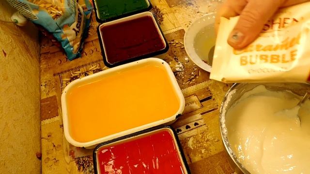 готовим без выпечки желатиновый торт с маими добавками