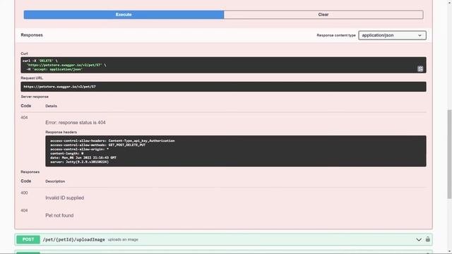 Первый опыт в OpenAPI / Swagger - это PetStore проект