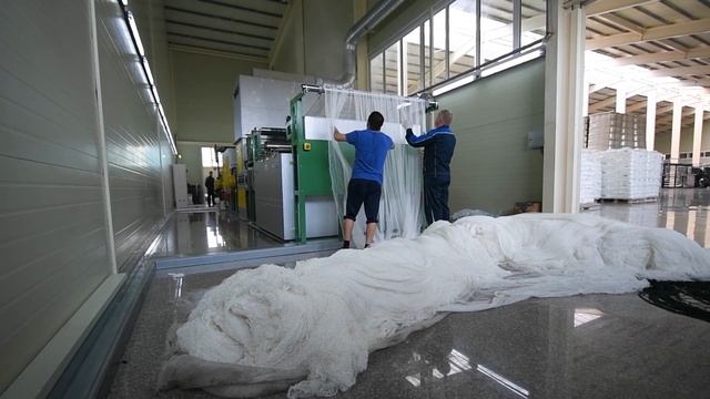 Производство рыболовных сетей во Владивостоке