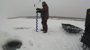 Установка перемета на налима