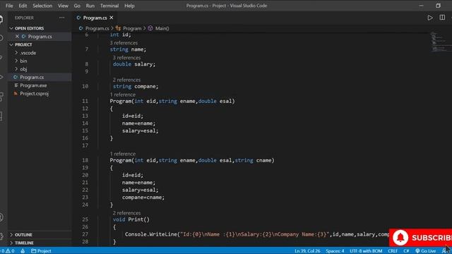 Types of Constructor in C#|C# in Hindi Part 15