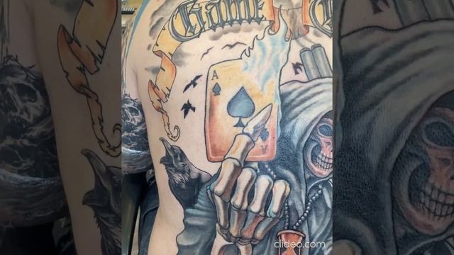 Grim Reaper Biiig Tattoo for Siberian Son of Anarchy