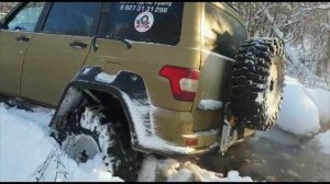 НЕУЖЕЛИ ЭТОГО ГИГАНТА МОЖНО ЗАСАДИТЬ ? УАЗ НА МОСТАХ УНИМОГ ПРЕТ !!! ТОПИМ МАШИНУ !!!