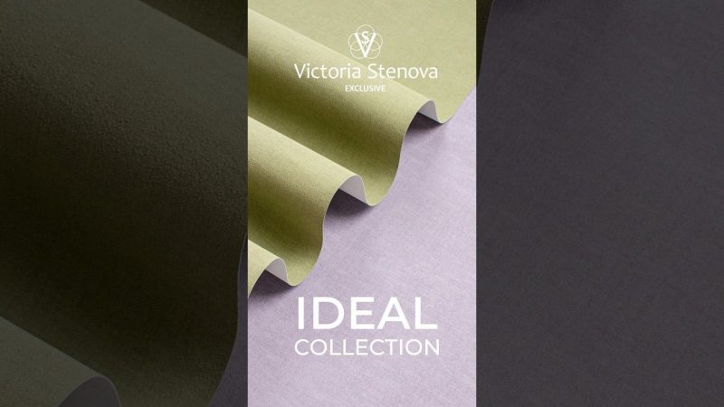 Коллекция однотонных обоев IDEAL от Victoria Stenova Exclusive #interiordesign #обои #обоидлястен