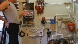 Отопление в загородном доме на балонном газе своими руками