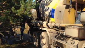 Аренда Автобетононасоса в Перми. Миксер с бетононасосом