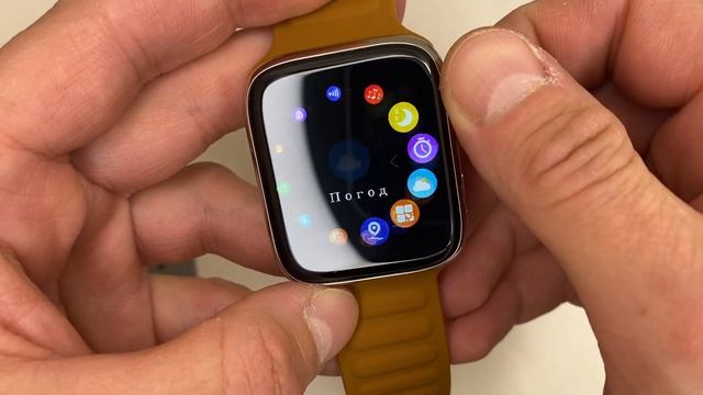 Обзор копии Apple Watch 8 / Dt 01 Max 8/ дт 1 + 2 ремня смотреть онлайн