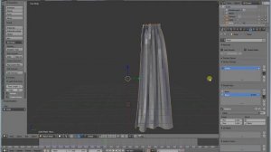 Шторы создаем в  программе Blender 3D