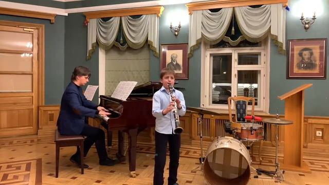 Андрей и Мария Зайцевы в Тургеневской библиотеке
