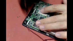 Планшет irbis, замена чипа памяти.