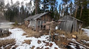 НАШЁЛ ИЗБУШКУ А ТАМ. ЧТО Я УВИДЕЛ В ЛЕСНОЙ БАНЕ. НАХОДКА В ТАЙГЕН МЕНЯ УДИВИЛА. ИЗБА В ТАЙГЕ