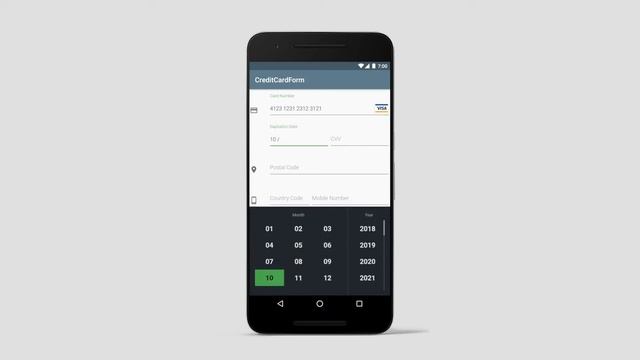 Android Credit Card Form Tutorial (Demo) смотреть онлайн