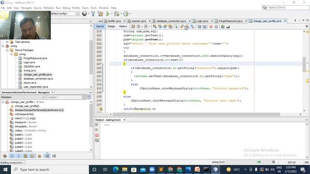 ADV. JAVA(CHANGE USER PROFILE)FOR BCA AKU 5TH SEM,12-02-22 смотреть онлайн