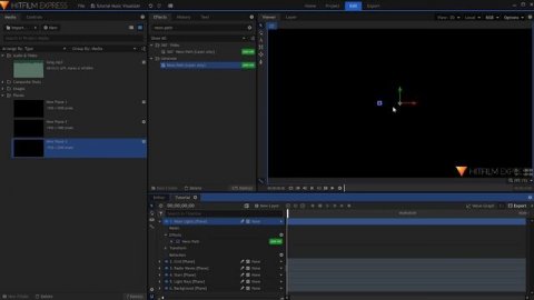 How to create an audio visualizer for music videos | HitFilm Tutorial