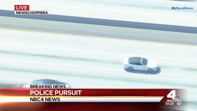 Police Pursuit - Ford Mustang Over 100 mph High Speed Pursuit SoCal July 04, 2014 смотреть онлайн