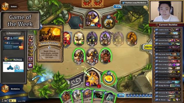 Hearthstone Game of the Week #7 - Master of the Heart of the Cards смотреть онлайн