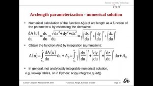 Lecture Computer Animation, part 8a