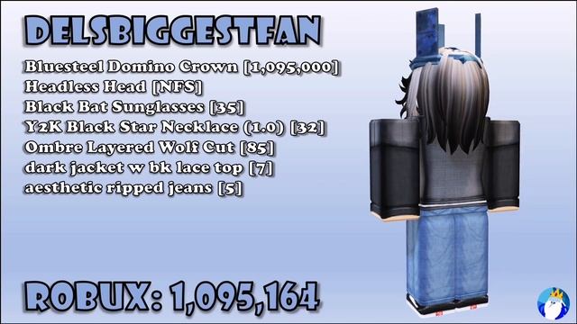 BlueSteel Domino Crown Roblox Outfits смотреть онлайн