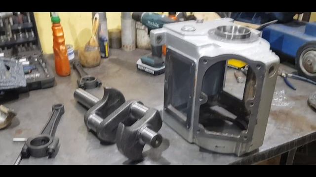 КОЛЕНВАЛ ПОПОЛАМ. РЕМОНТ КОМПРЕССОРА. Компрессор Remeza СБ4/Ф-500.LT100/16