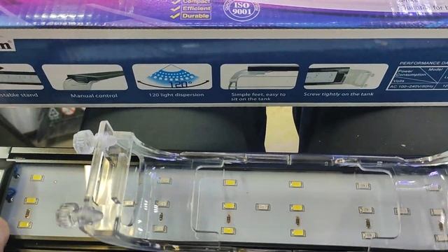 Светильник DOPHIN LED-1088 RGB (35 - 43 см.), 12.6 W, 12 white+6 red+9 blue смотреть онлайн