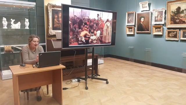 Авторская лекция Э Ю  Новиковой «Искусство портрета в творчестве Ильи Репина»